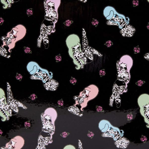 Loungefly LF VALFRE DOUBLE HEART MINI BACKPACK VLBK0002