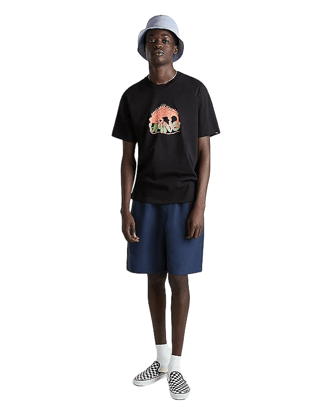 Vans FIERY FRIEND SS TEE VN000G65BK1 - obrazek 3