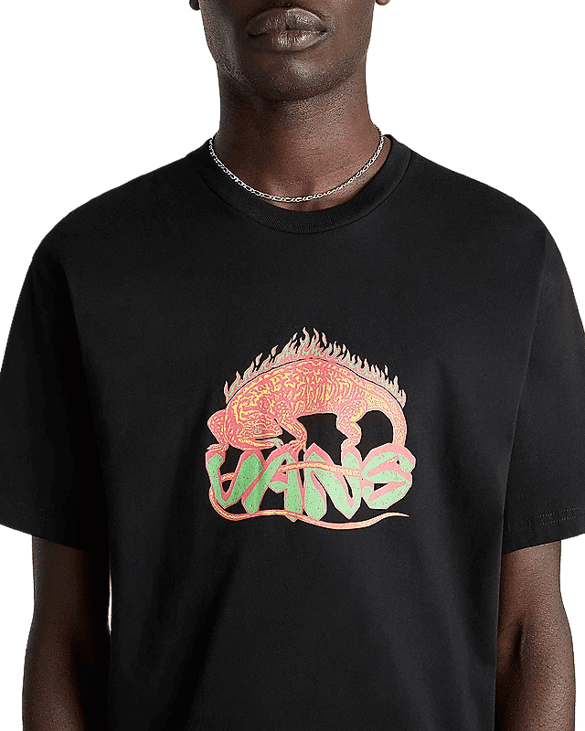 Vans FIERY FRIEND SS TEE VN000G65BK1 - obrazek 4