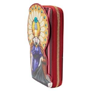 Loungefly LF DISNEY SNOW WHITE EVIL QUEEN THRONE ZIP AROUND WALLET WDWA2533