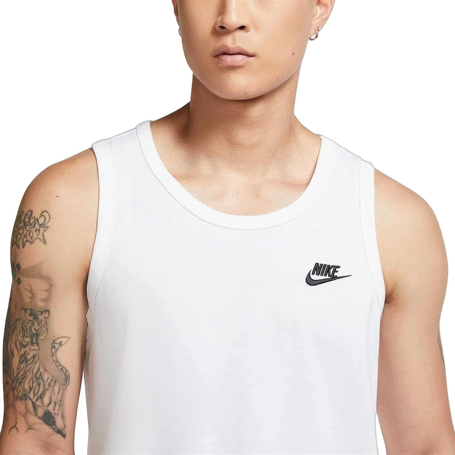 Nike M NSW CLUB - TANK BQ1260-100 - obrazek 3