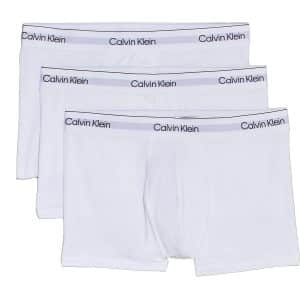 Calvin Klein 3 Pack Trunks - Icon Cotton Stretch LV00NB4392-100