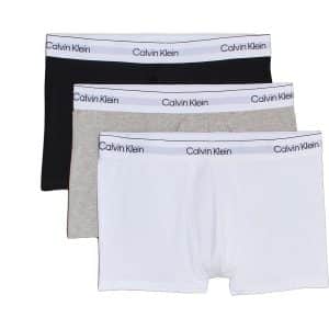 Calvin Klein 3 Pack Trunks - Icon Cotton Stretch LV00NB4392-MP1