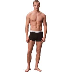 Calvin Klein 3 Pack Trunks - Icon Cotton Stretch LV00NB4392-MP1