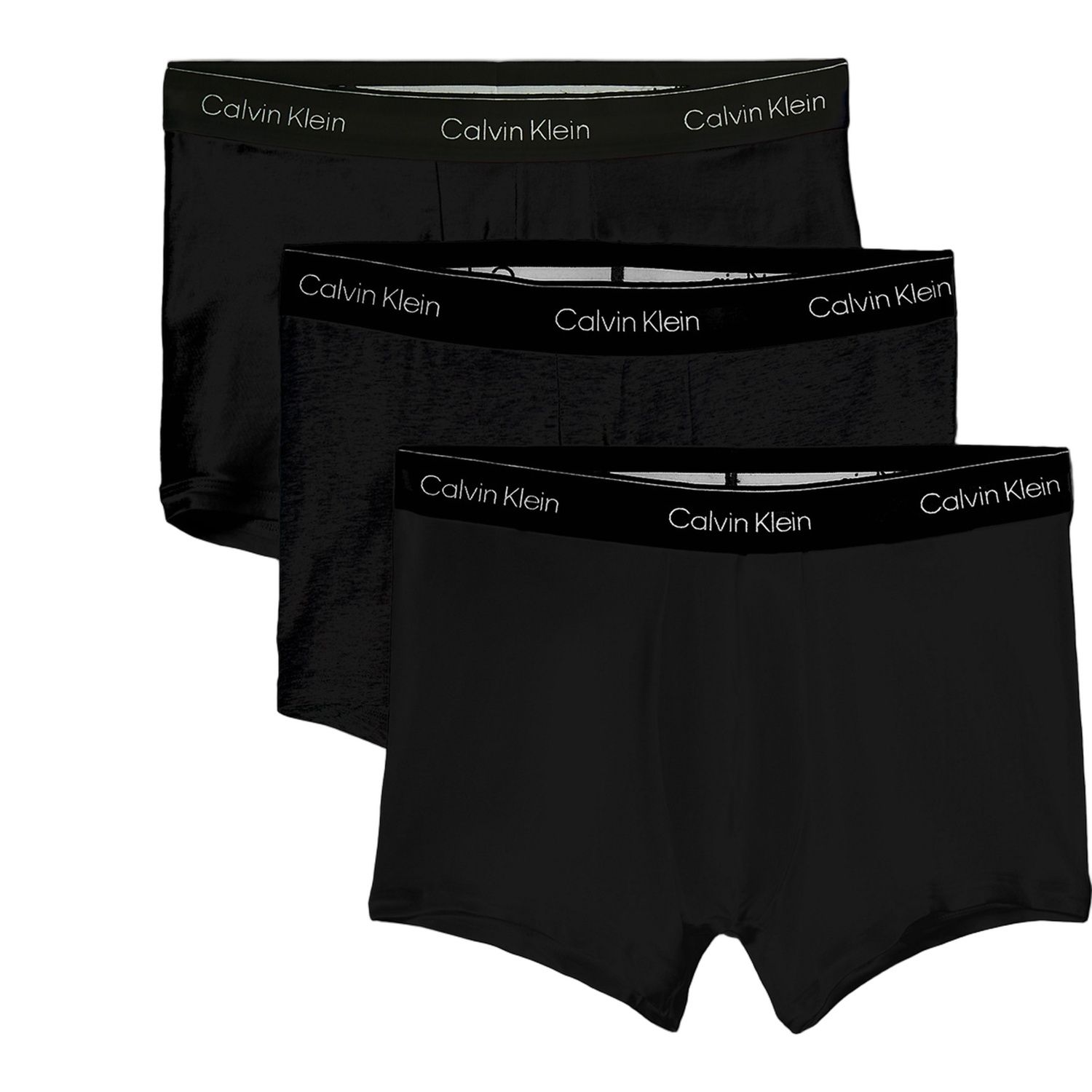 Calvin Klein 3 Pack Trunks - Icon Cotton Stretch LV00NB4392-TM6