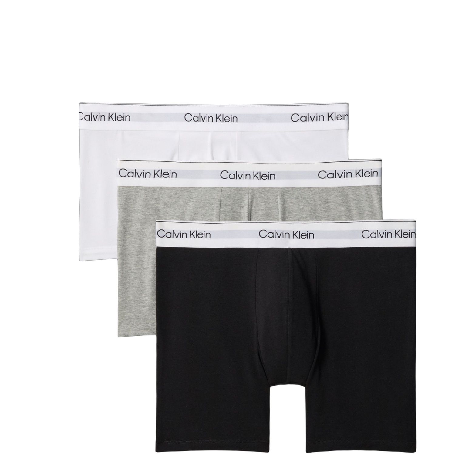 Calvin Klein Icon Cotton Stretch 3-Pack Boxer Brie LV00NB4394-MP1