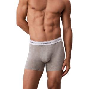 Calvin Klein Icon Cotton Stretch 3-Pack Boxer Brie LV00NB4394-MP1