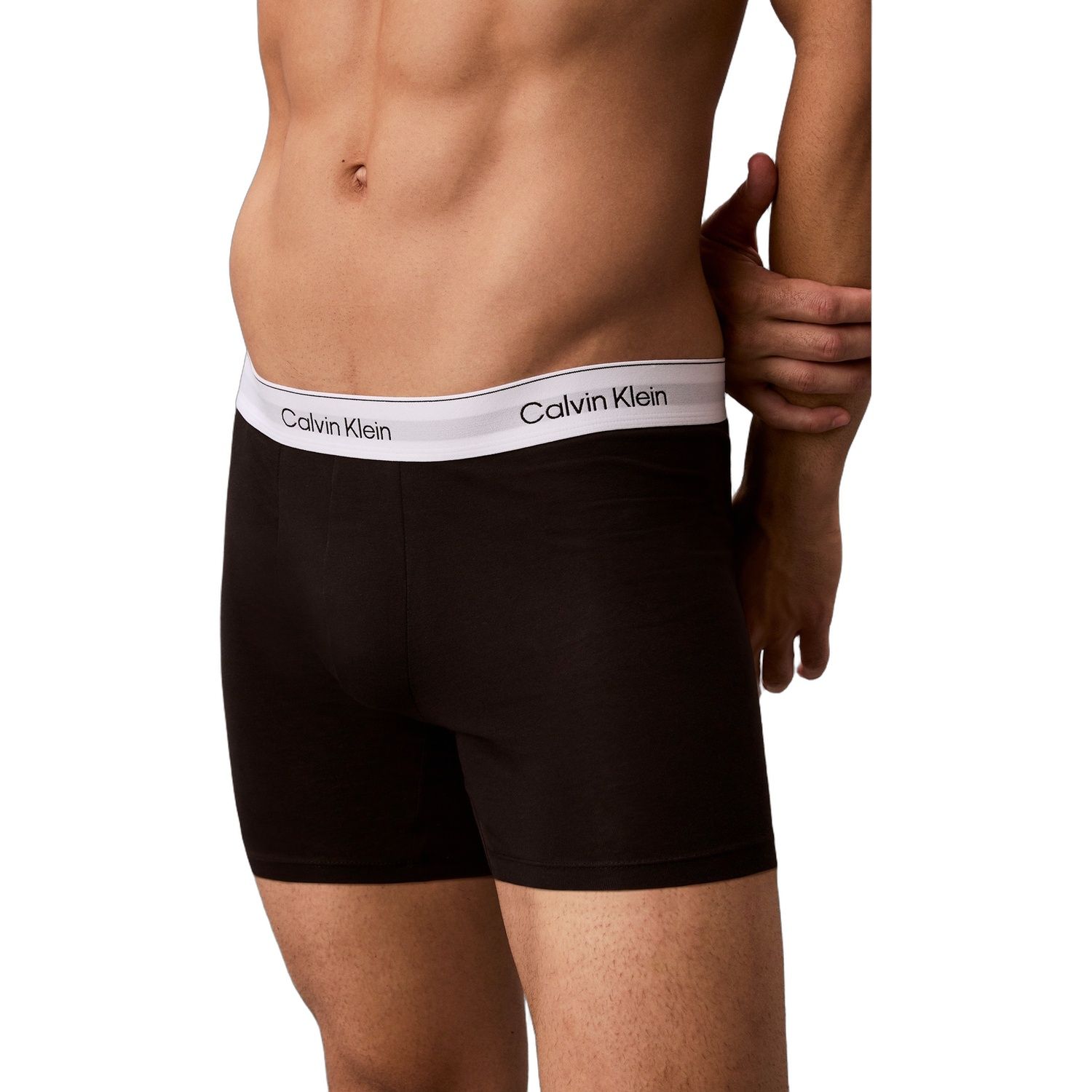 Calvin Klein Icon Cotton Stretch 3-Pack Boxer Brie LV00NB4394-UB1 - obrazek 6
