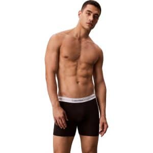 Calvin Klein Icon Cotton Stretch 3-Pack Boxer Brie LV00NB4394-UB1