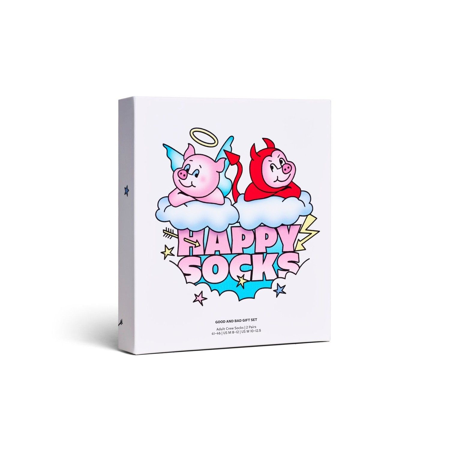 HAPPY SOCKS 2-Pack Good Bad Pig P003362 - obrazek 4