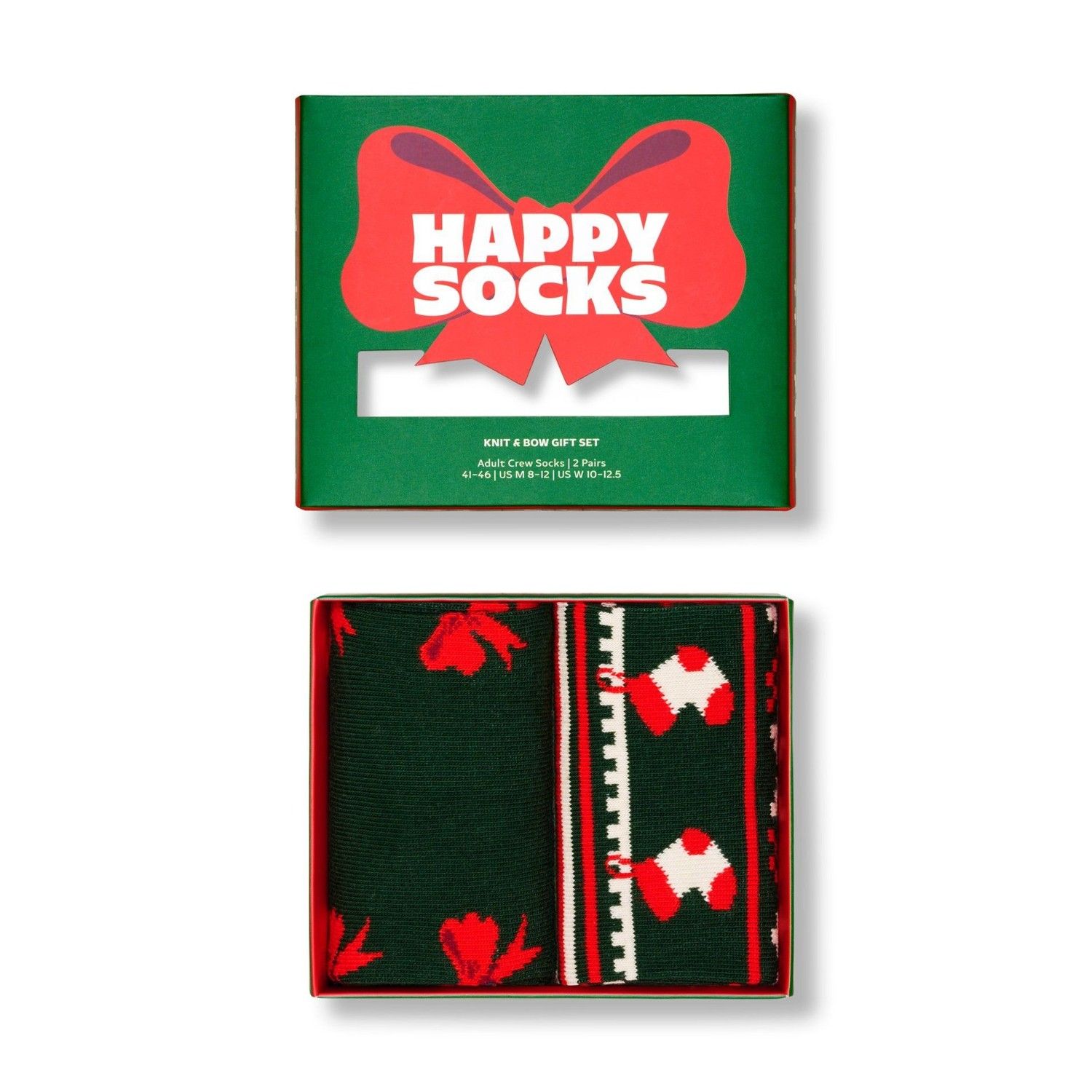 HAPPY SOCKS 2-Pack Knit And Bow P003377 - obrazek 3