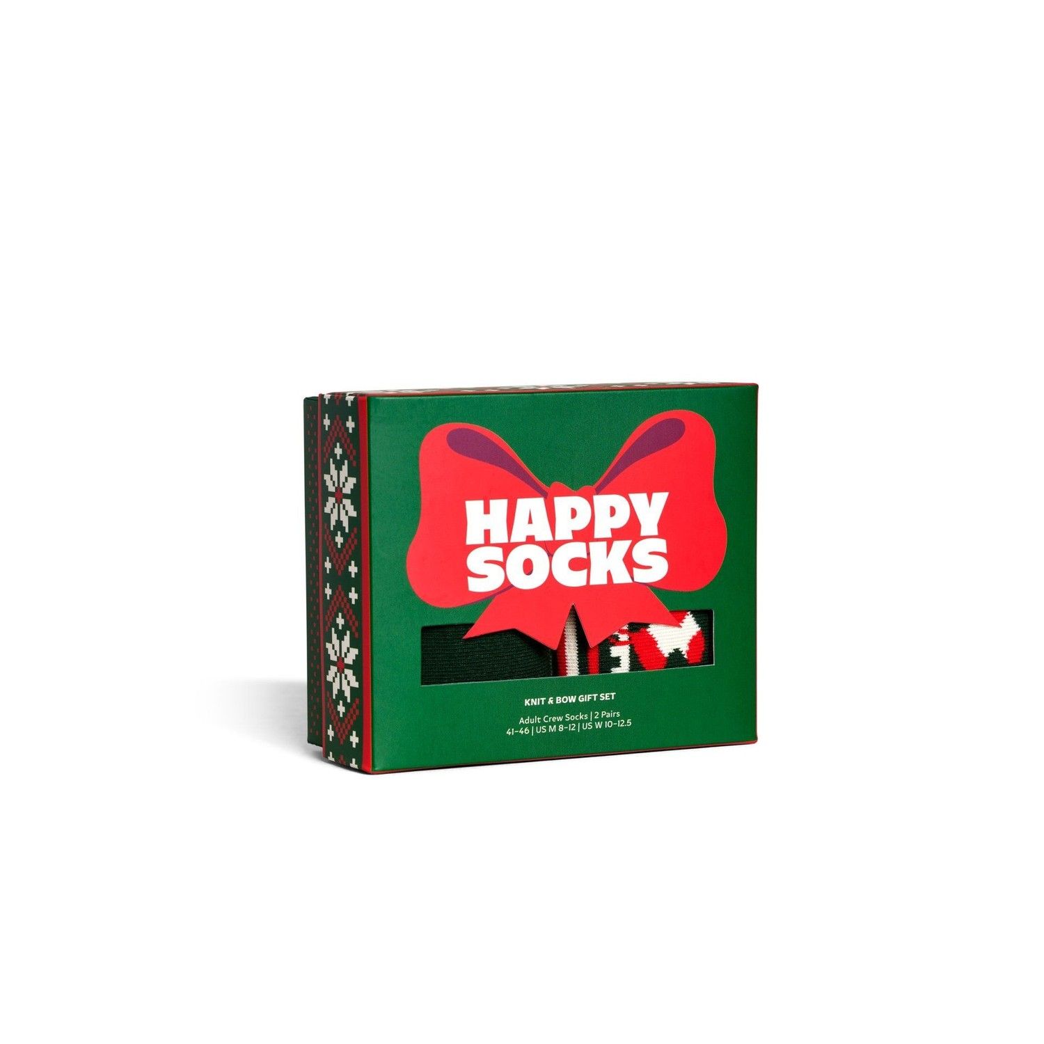 HAPPY SOCKS 2-Pack Knit And Bow P003377 - obrazek 4