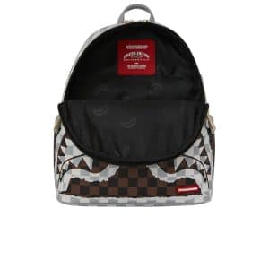 Sprayground CREAM BROWN TEAR CHECK 910B8291NSZ