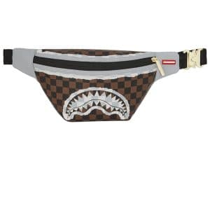 Sprayground CREAM BROWN TEAR CHECK 910B8296NSZ