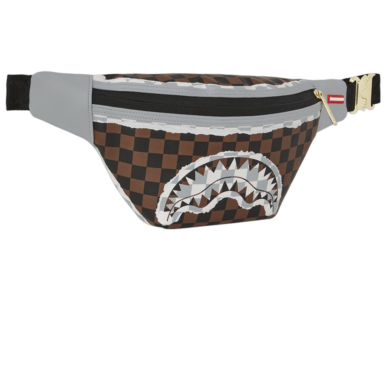Sprayground CREAM BROWN TEAR CHECK 910B8296NSZ - obrazek 2