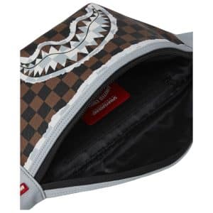 Sprayground CREAM BROWN TEAR CHECK 910B8296NSZ