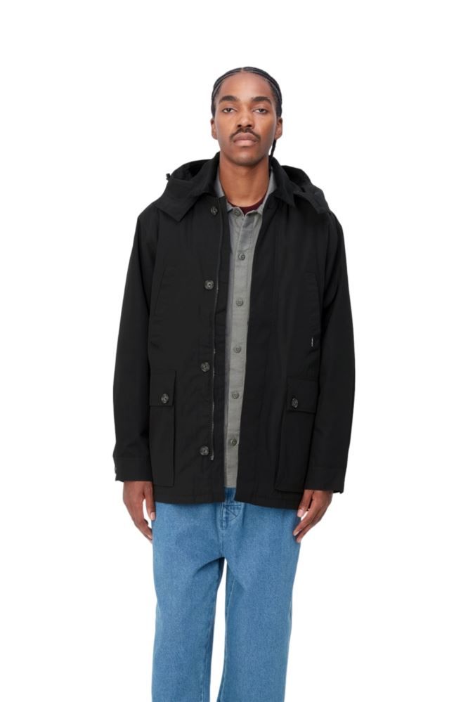 Carhartt WIP Bryce Jacket Black I032249-00E - obrazek 3