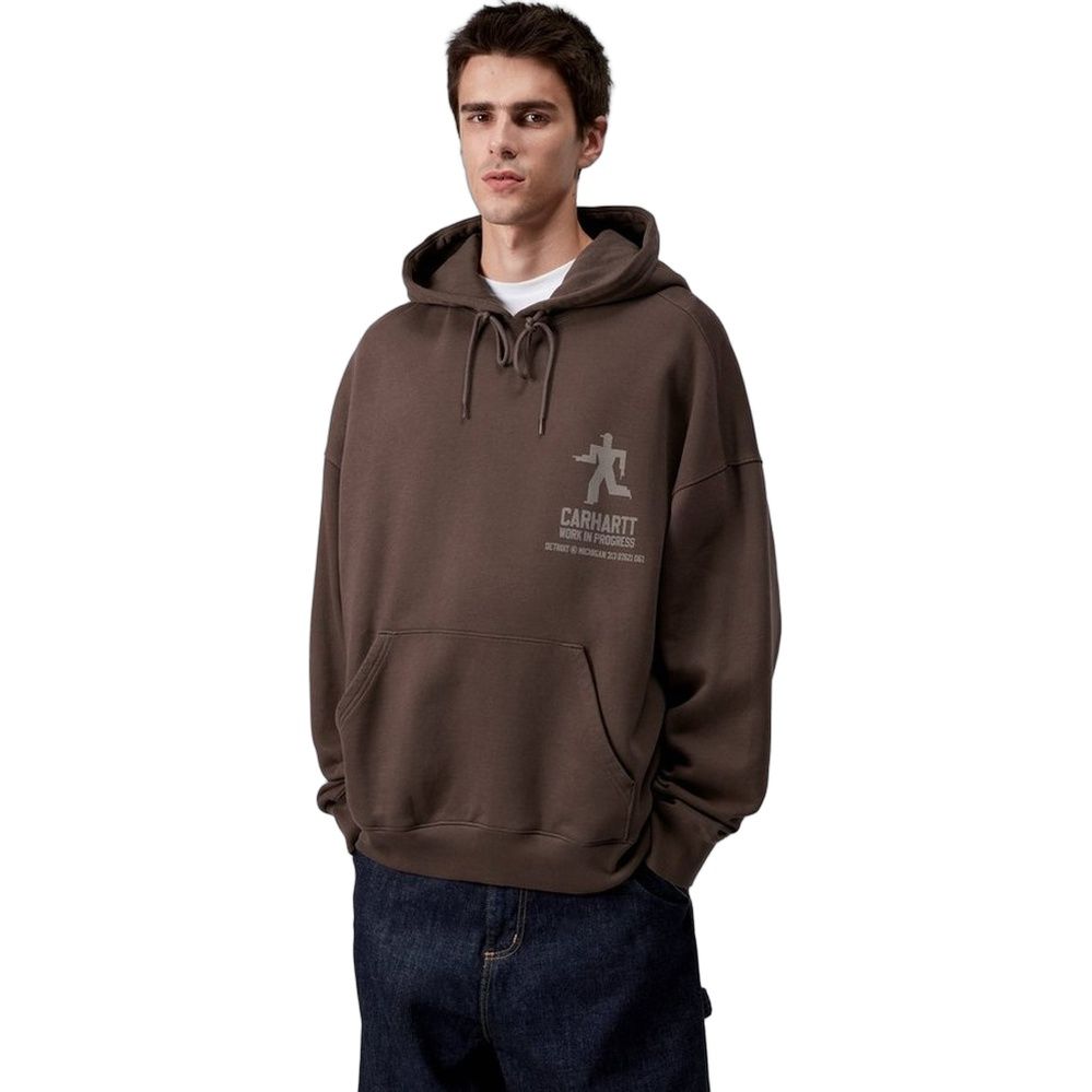 Carhartt WIP Hooded Distance Sweat I035639-33H4J - obrazek 3