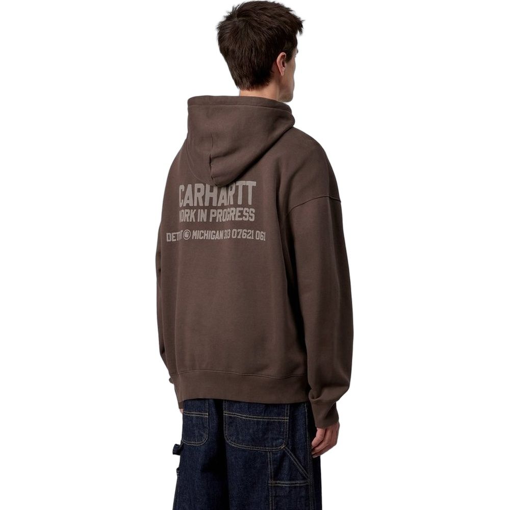 Carhartt WIP Hooded Distance Sweat I035639-33H4J - obrazek 4