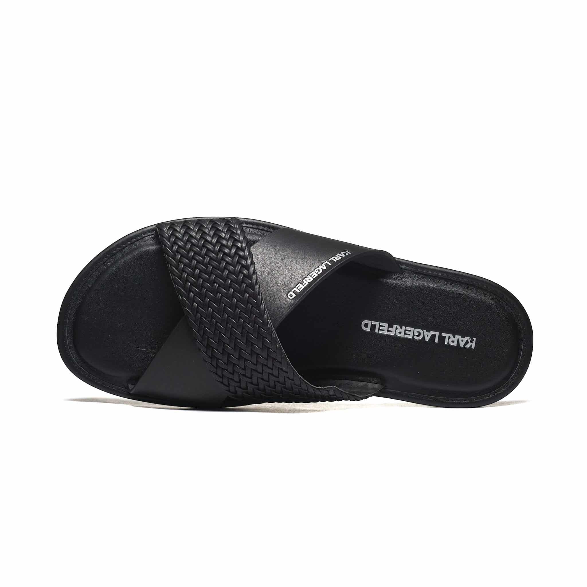 Karl Lagerfeld KASTOR IV Kross Strap Sandal KL7021 - obrazek 4