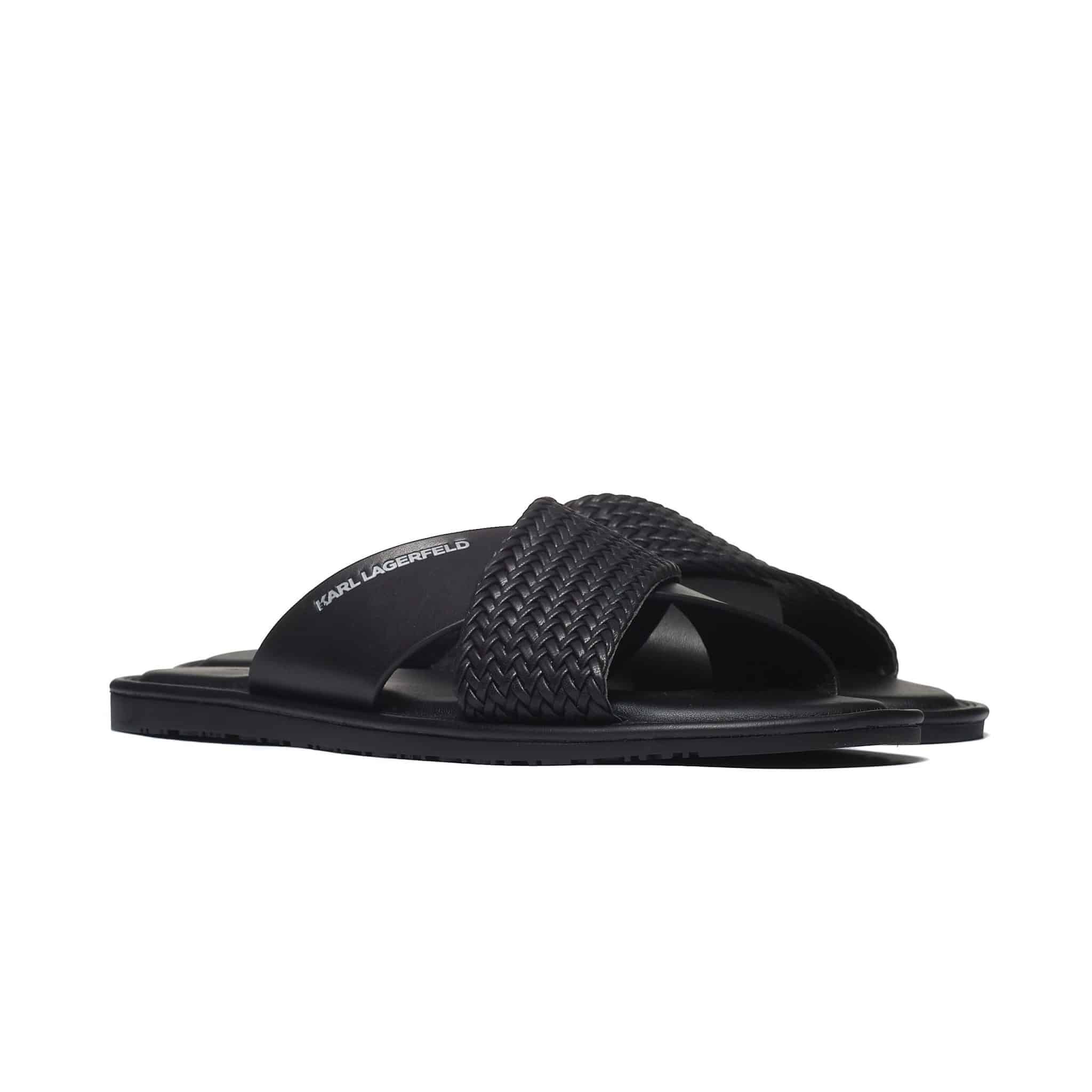 Karl Lagerfeld KASTOR IV Kross Strap Sandal KL7021 - obrazek 2