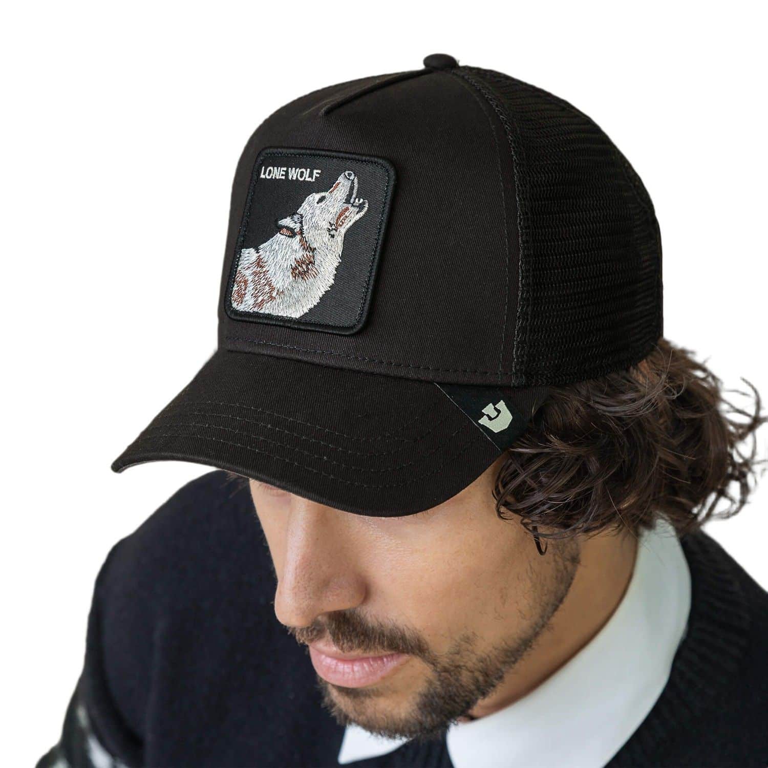 Goorin Bros Lone Wolf Trucker 101-2449-VOI01 NS - obrazek 4