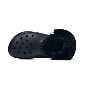 Crocs CLASSIC PLATFORM FUZZ LINED CLOG 212854-001