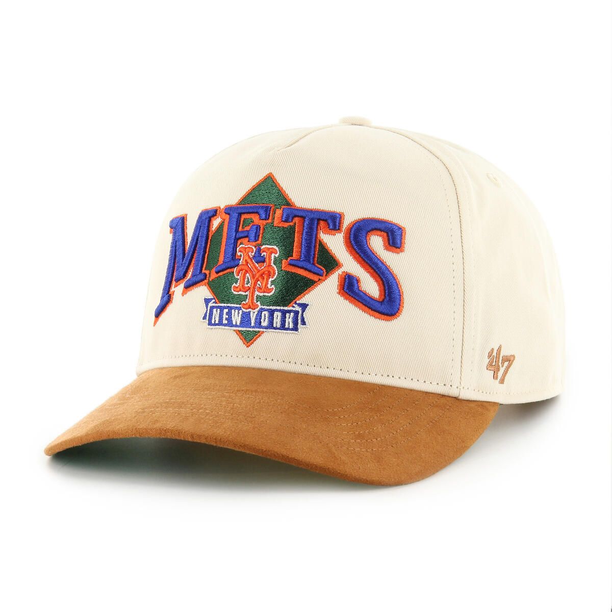 47 brand NEW YORK METS NATURAL THE B-DMOND16GWP-NT