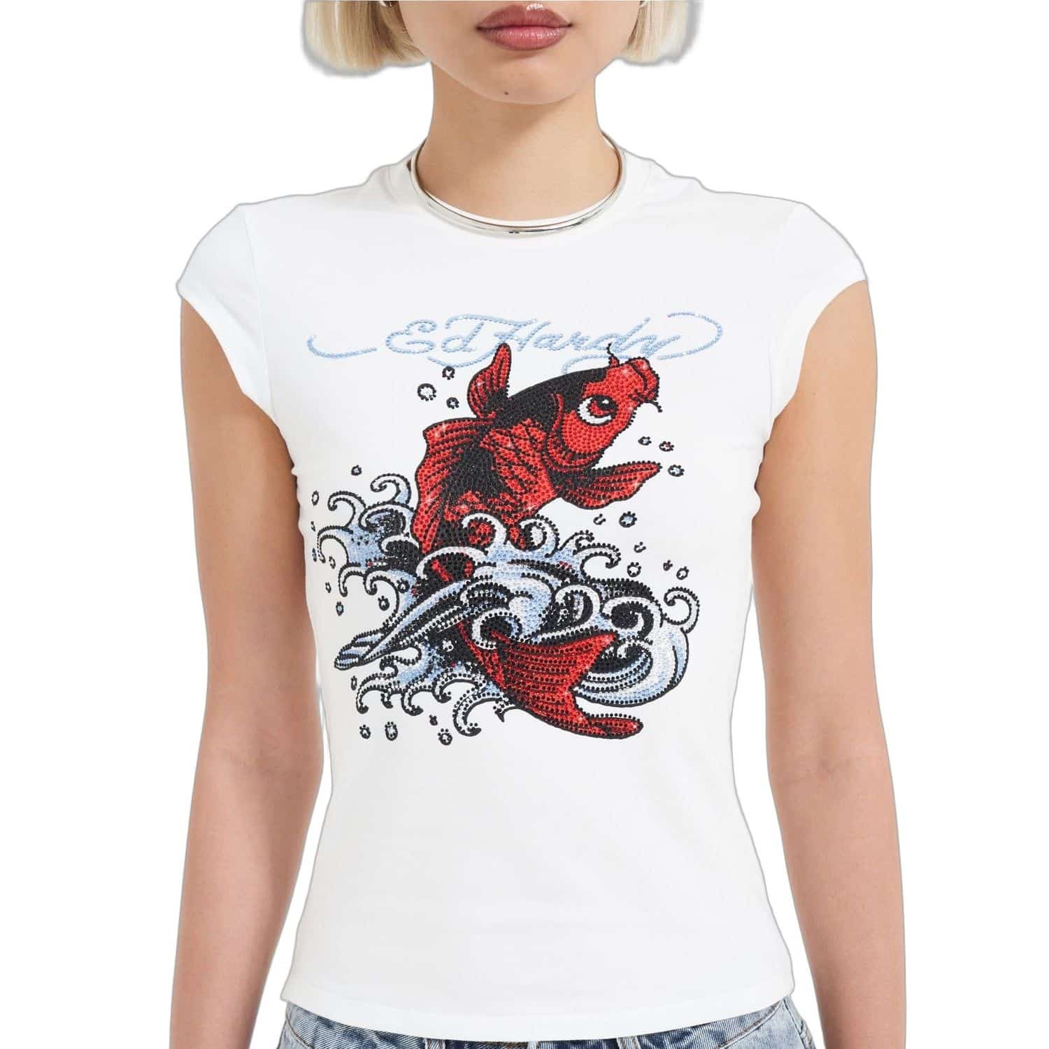 Ed Hardy WOMENS KOI WAVE DIAMANTE ED4534