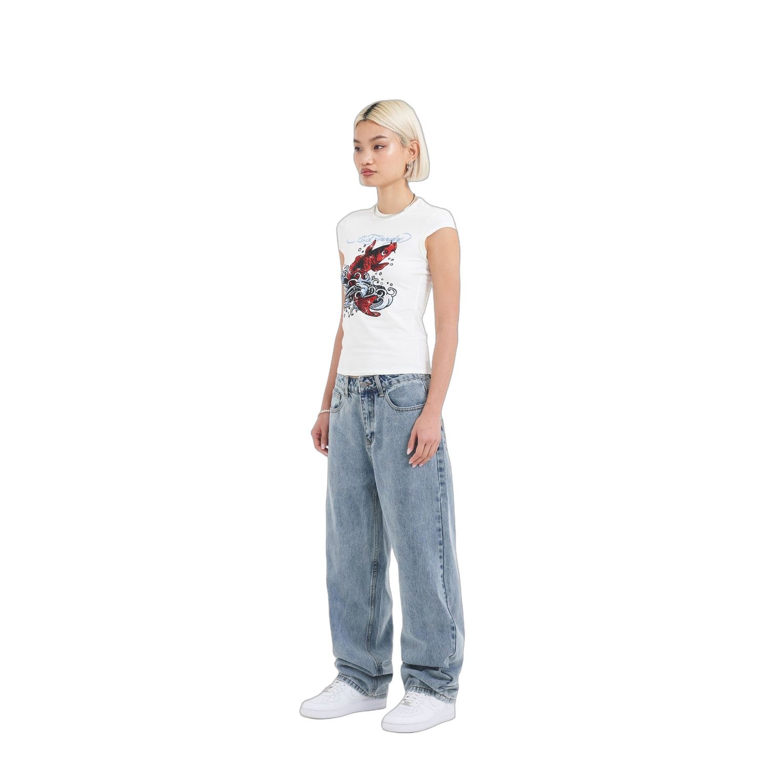 Ed Hardy WOMENS KOI WAVE DIAMANTE ED4534 - obrazek 3