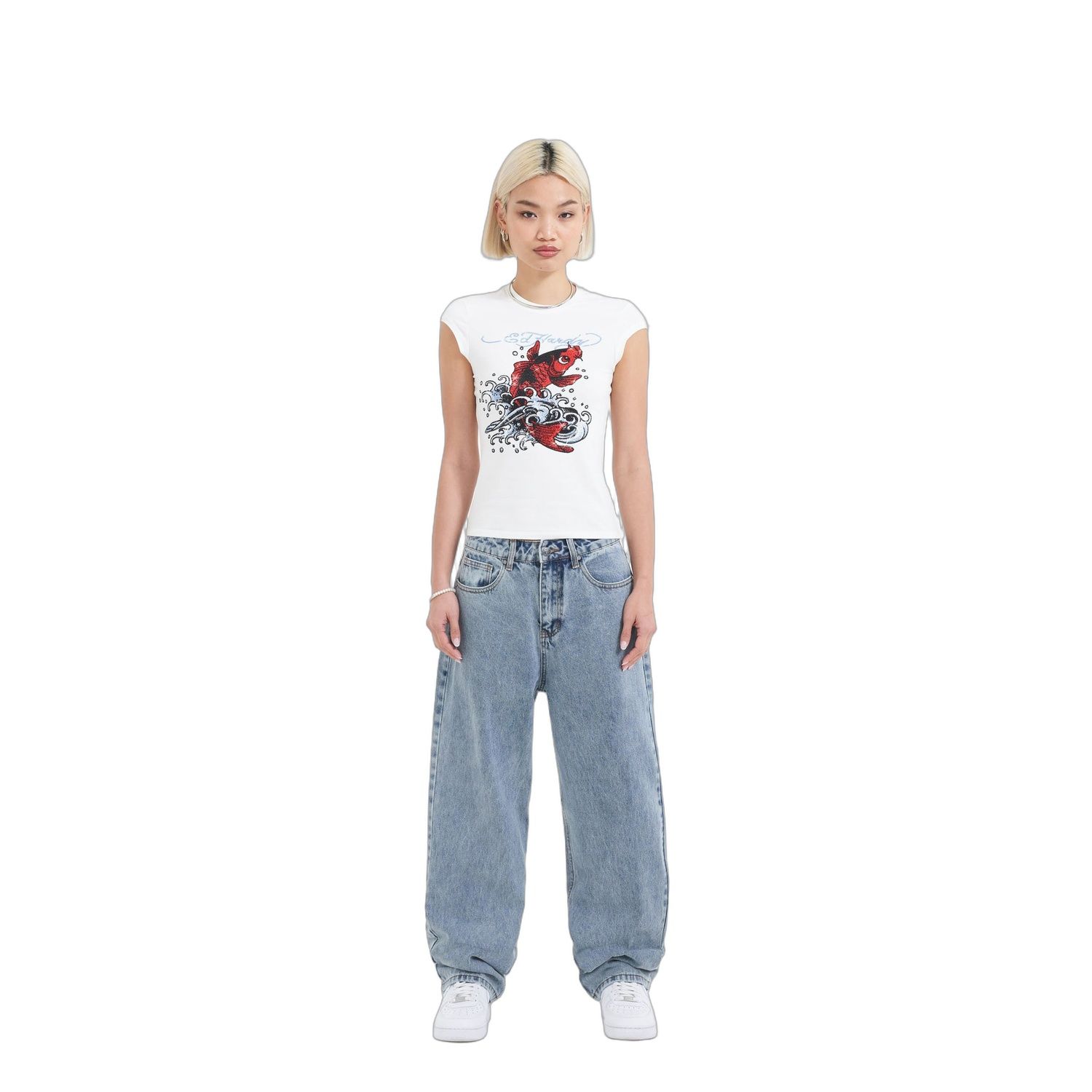 Ed Hardy WOMENS KOI WAVE DIAMANTE ED4534 - obrazek 4