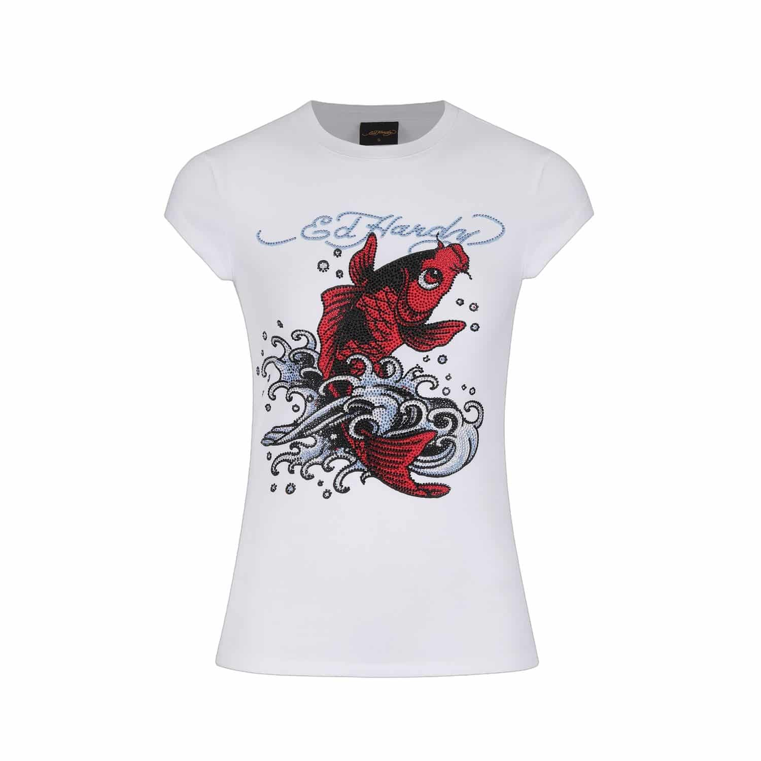 Ed Hardy WOMENS KOI WAVE DIAMANTE ED4534 - obrazek 6