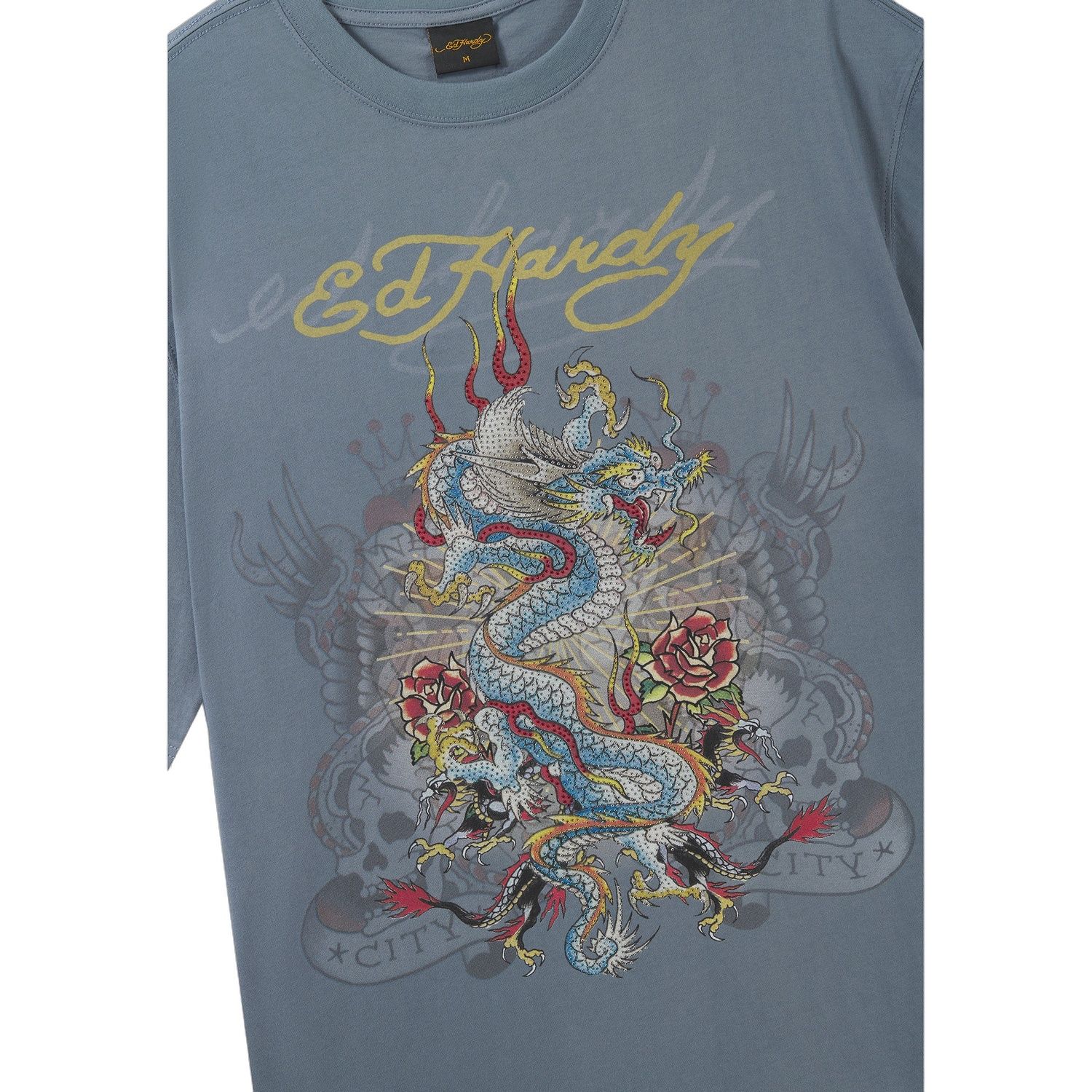 Ed Hardy MENS DRAGON CITY DIAMANTE ED6047 - obrazek 8