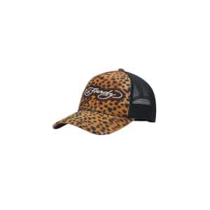 Ed Hardy LEOPARD PRINT 5 PANEL TRUCKER ED6363 NS