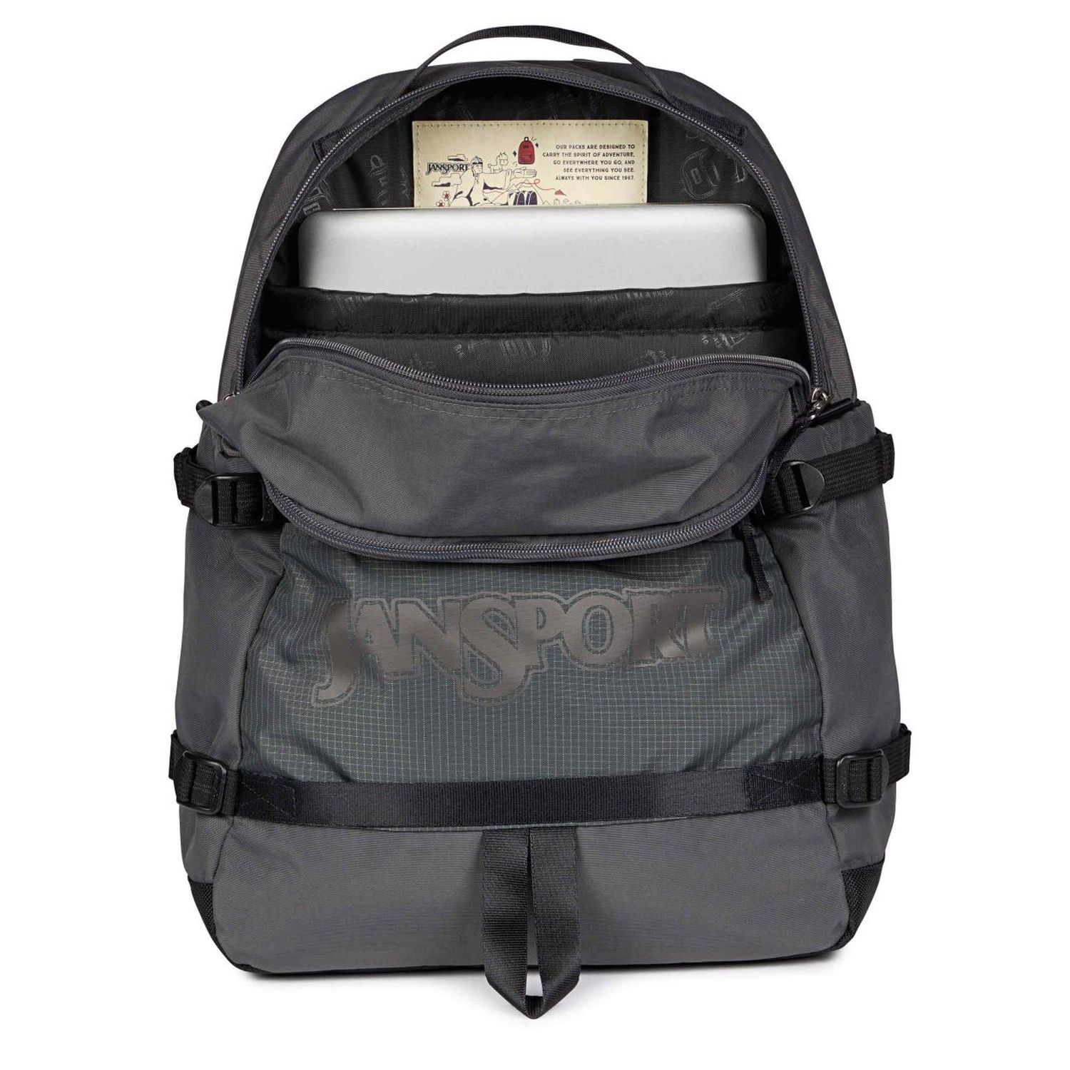 JanSport Small Seattle Pack Smokey Grit E - obrazek 6