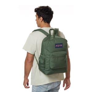 JanSport Cross Town Plus CARGO GREEN EK0A