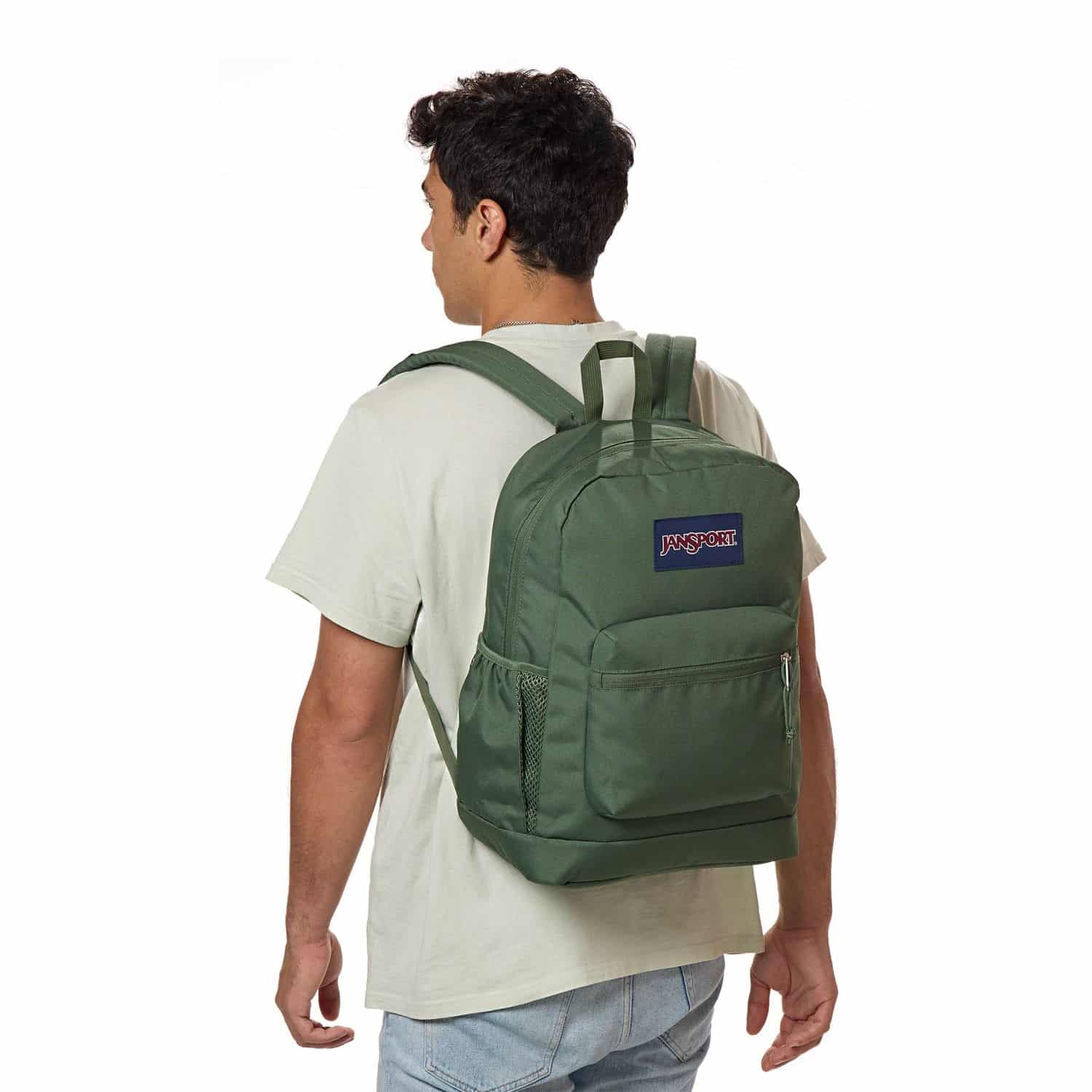 JanSport Cross Town Plus CARGO GREEN EK0A - obrazek 8