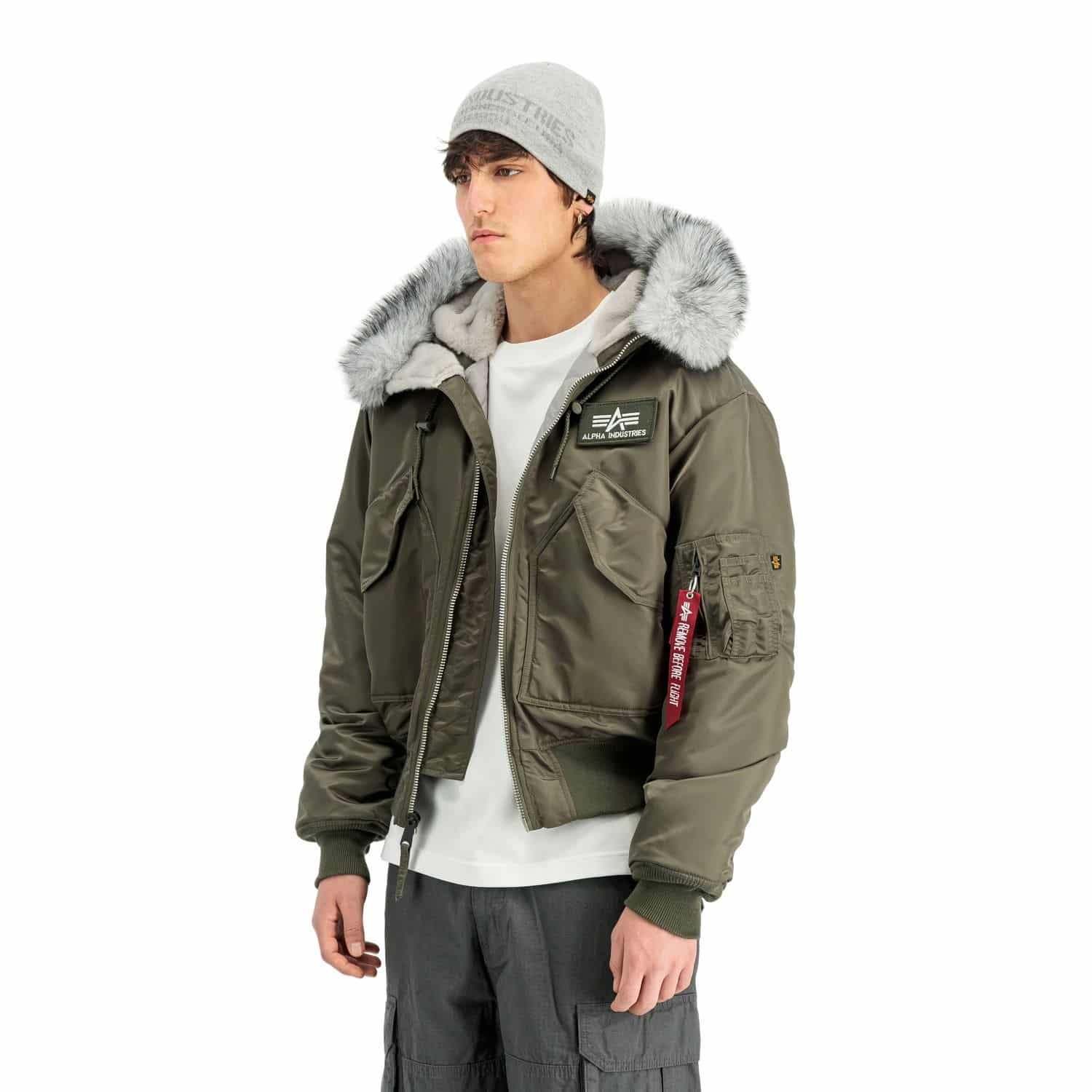 Alpha Industries 45/P Hooded Custom Loose 113145-4 - obrazek 4