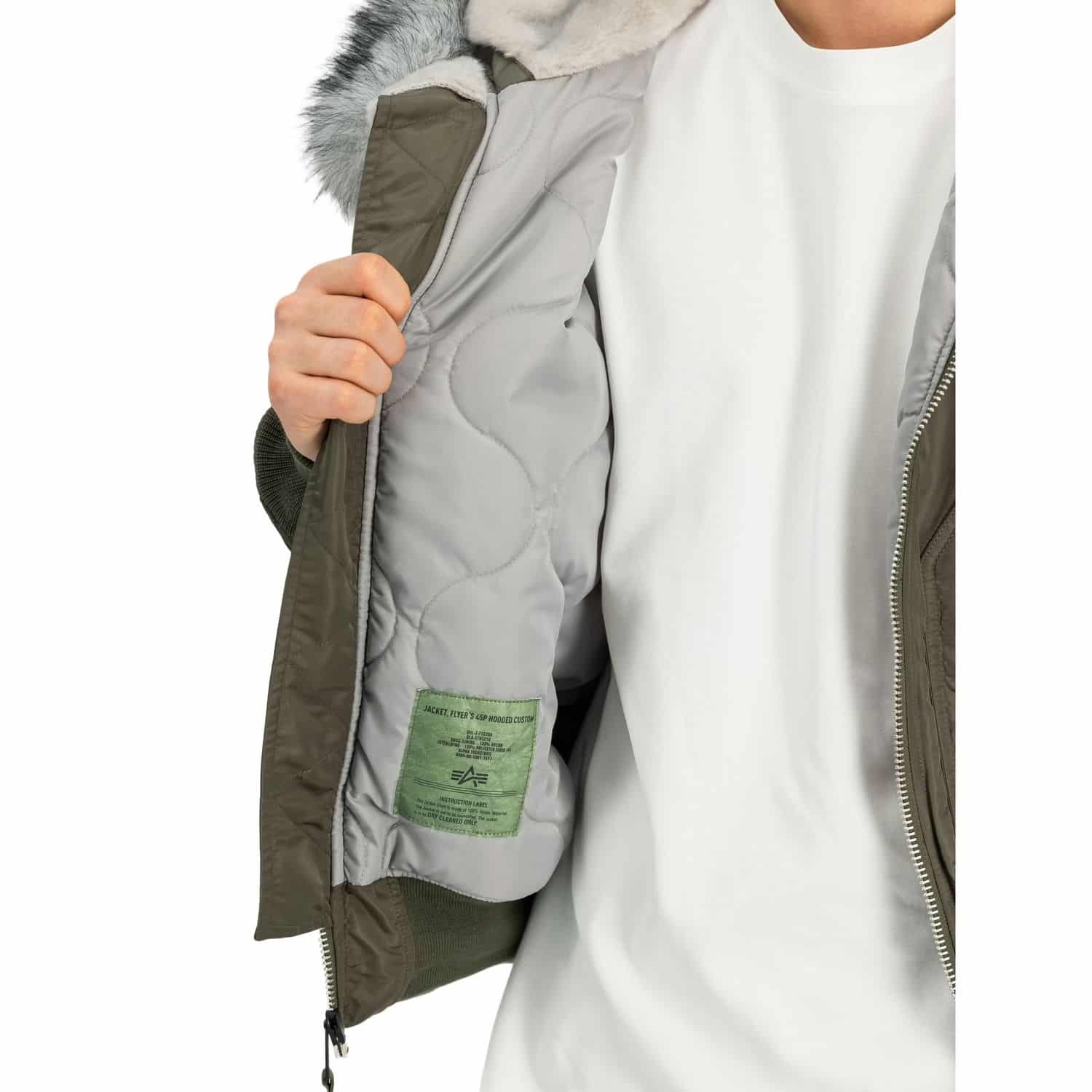 Alpha Industries 45/P Hooded Custom Loose 113145-4 - obrazek 6