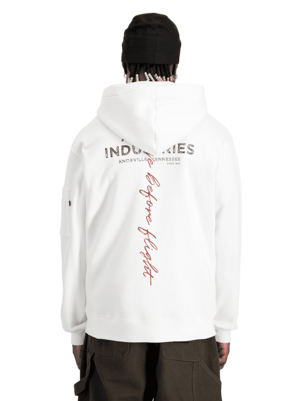 Alpha Industries Signature BP Hoodie 148341-09 - obrazek 4