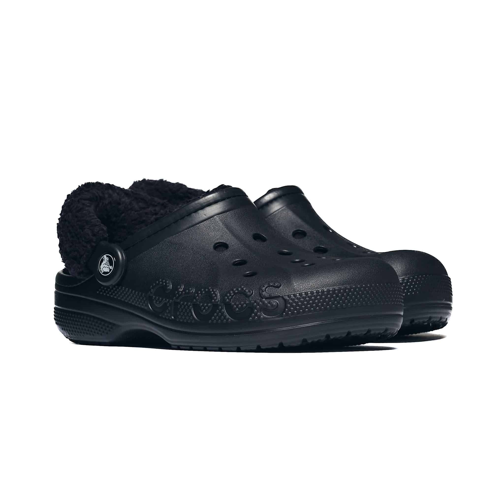 Crocs Baya Lined Fuzz Strap Clog 206633-060 - obrazek 2