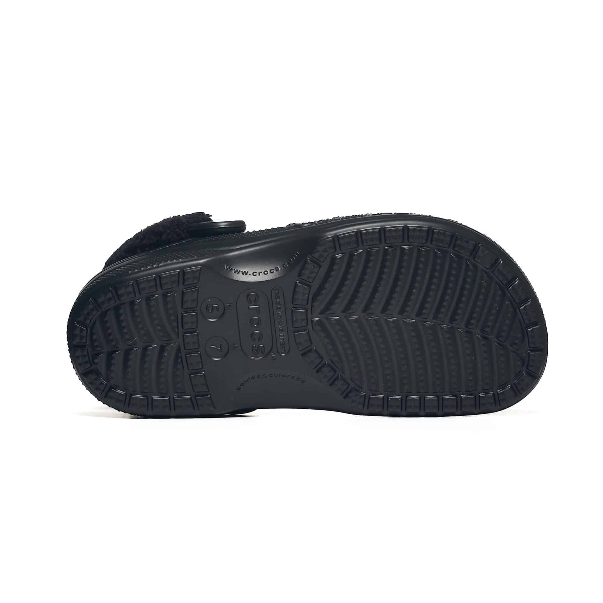 Crocs Baya Lined Fuzz Strap Clog 206633-060 - obrazek 5