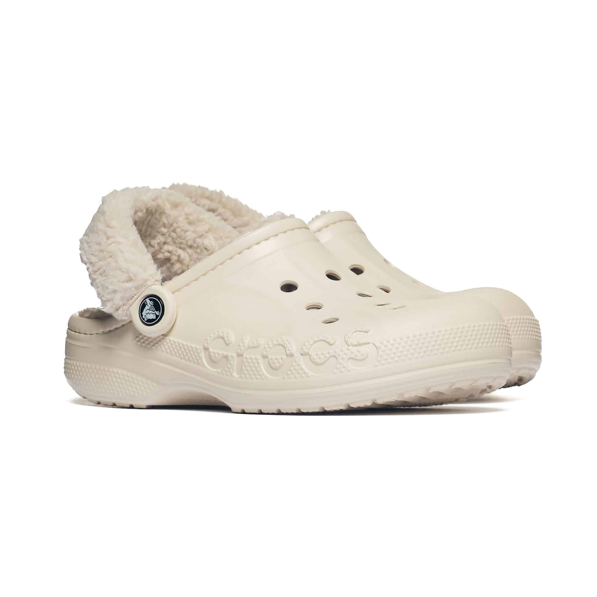 Crocs BAYA LINED FUZZ STRAP CLOG - obrazek 2