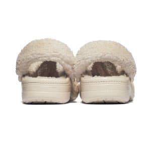 Crocs BAYA LINED FUZZ STRAP CLOG