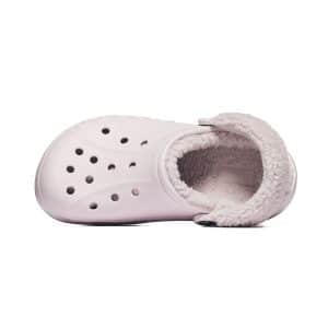 Crocs BAYA LINED FUZZ STRAP CLOG