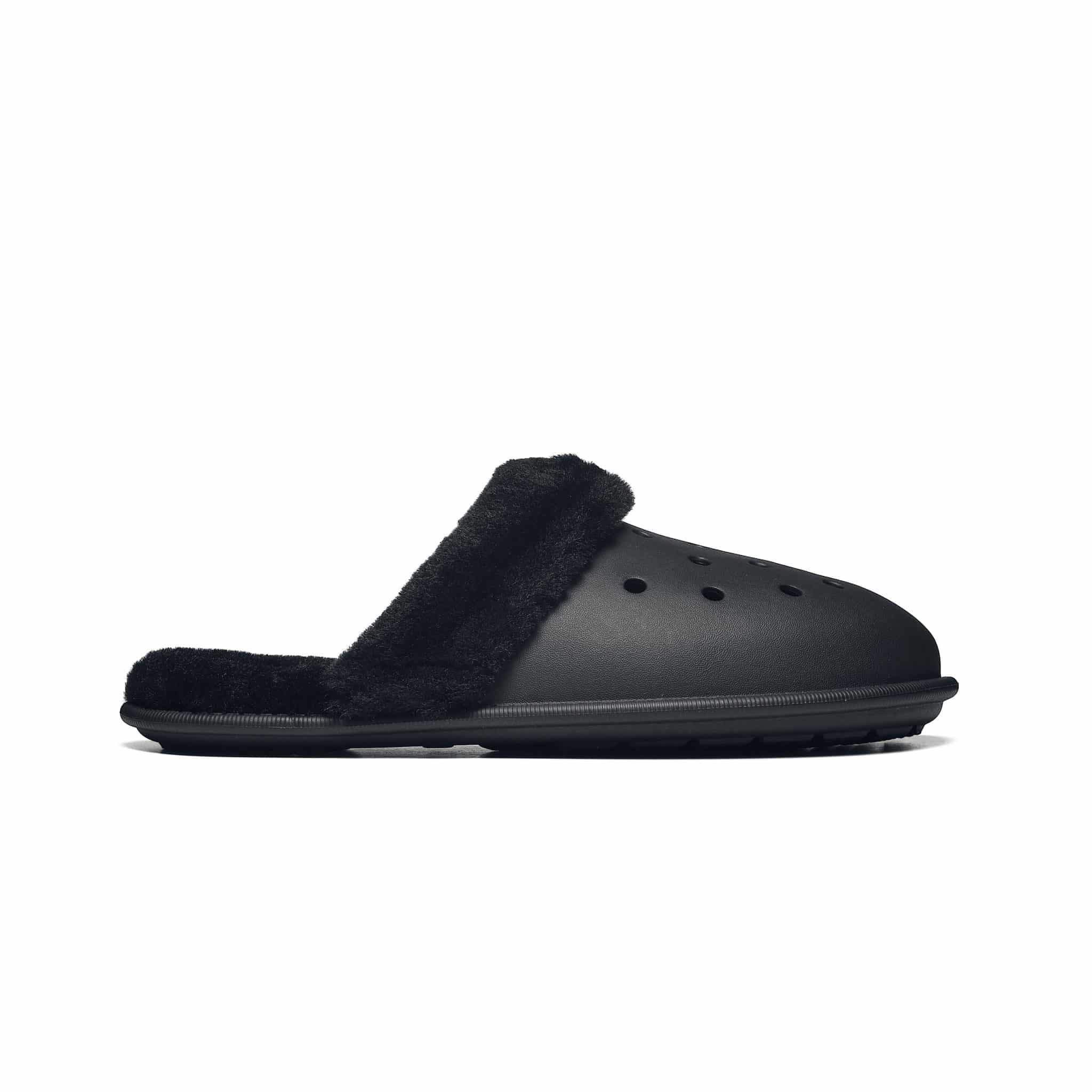 Crocs CLASSIC FUZZ SCUFF SLIPPER 212143-001
