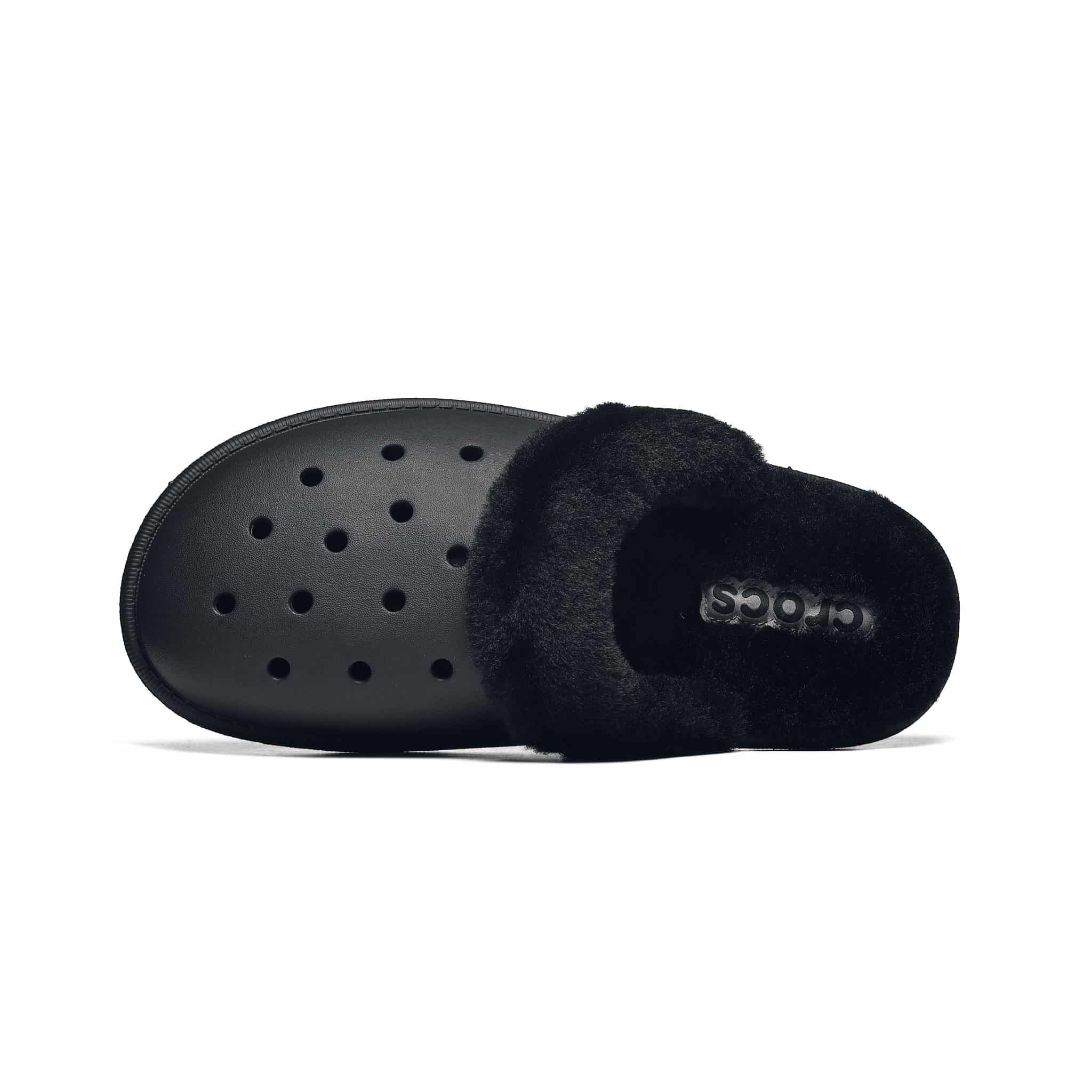 Crocs CLASSIC FUZZ SCUFF SLIPPER 212143-001 - obrazek 4