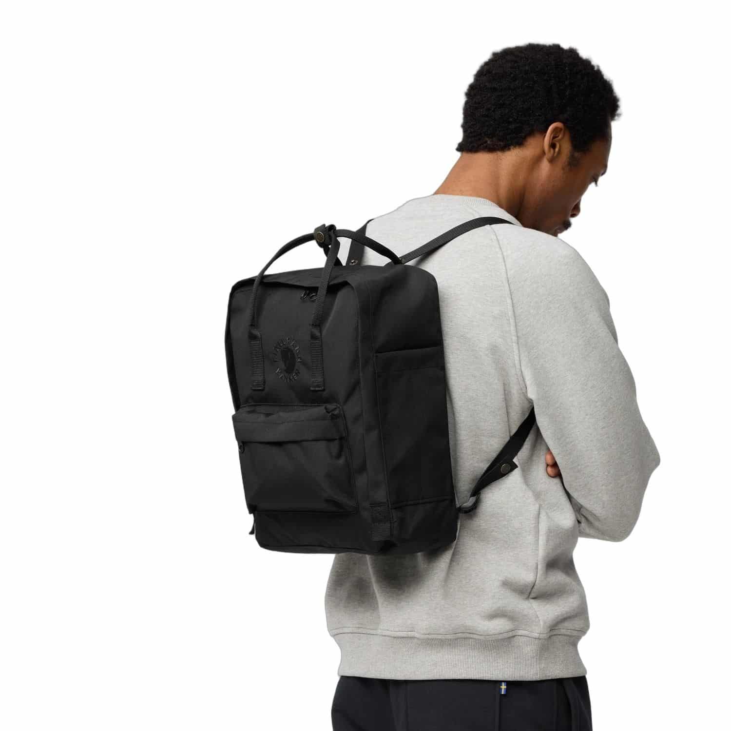 Fjallraven Re-Kanken Black - obrazek 3