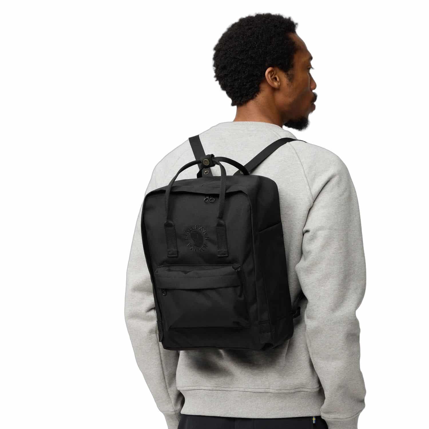 Fjallraven Re-Kanken Black - obrazek 4