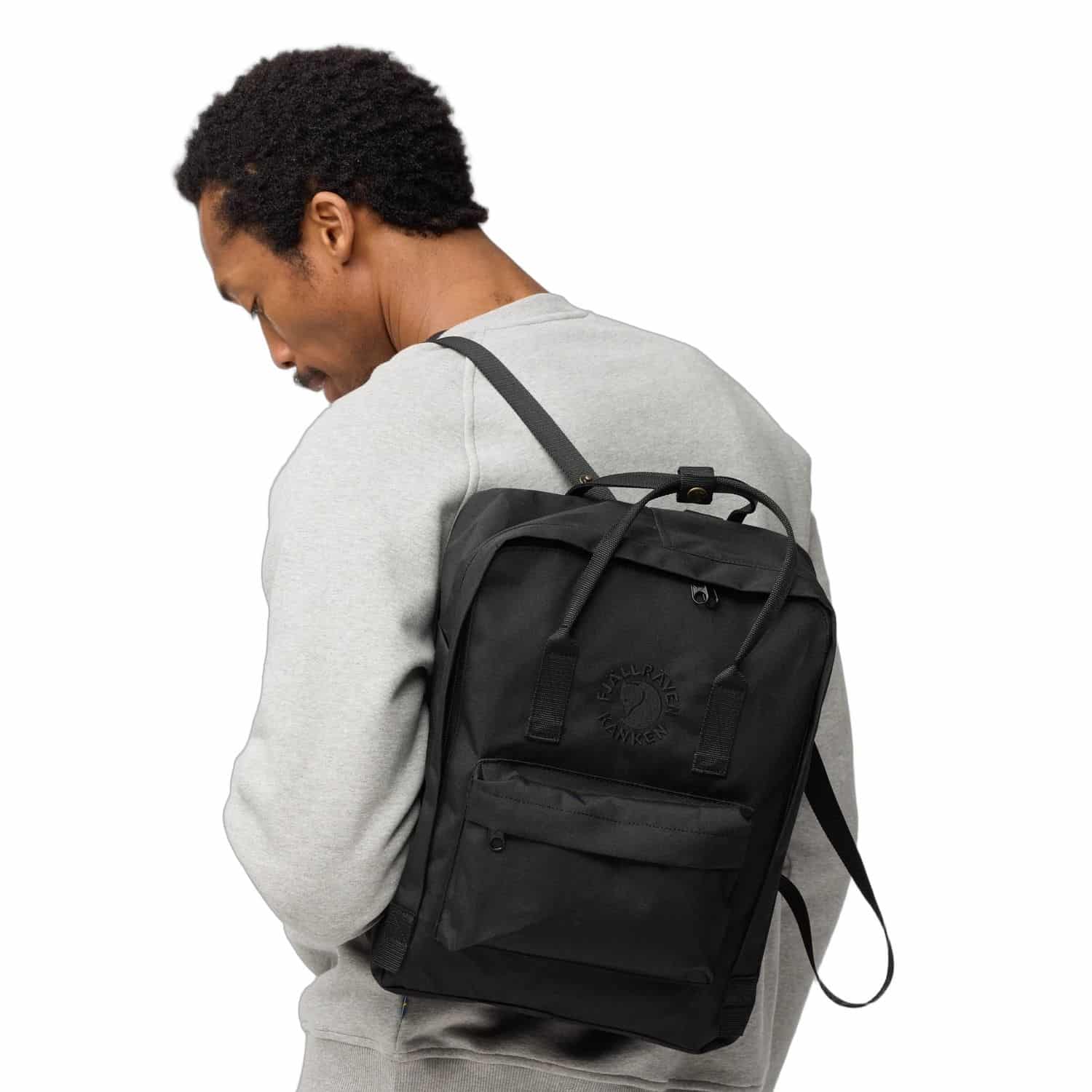 Fjallraven Re-Kanken Black - obrazek 5